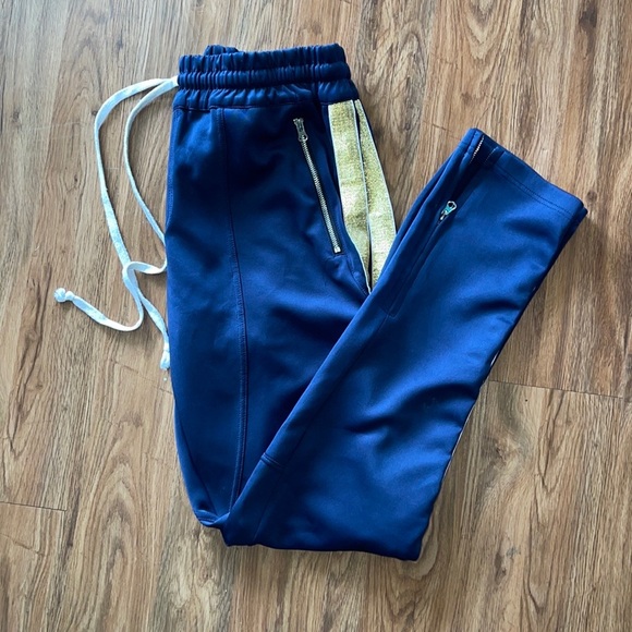 Navy and gold athletic pants XL. - Picture 8 of 8